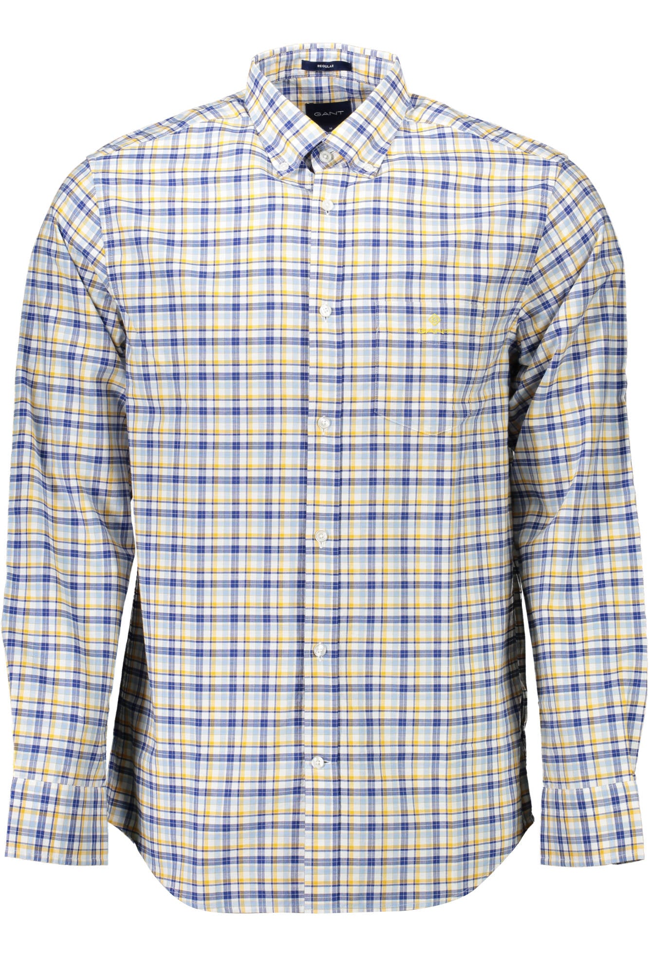 "GANT CAMICIA MANICHE LUNGHE UOMO GIALLO"