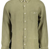 "GANT CAMICIA MANICHE LUNGHE UOMO VERDE"