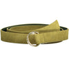 "GANT CINTURA IN PELLE DONNA VERDE"