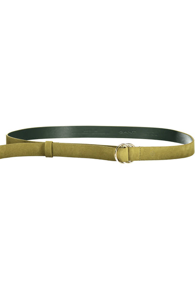 "GANT CINTURA IN PELLE DONNA VERDE"