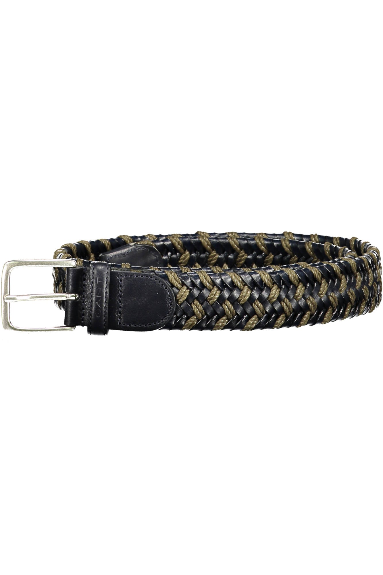"GANT CINTURA IN PELLE UOMO VERDE"