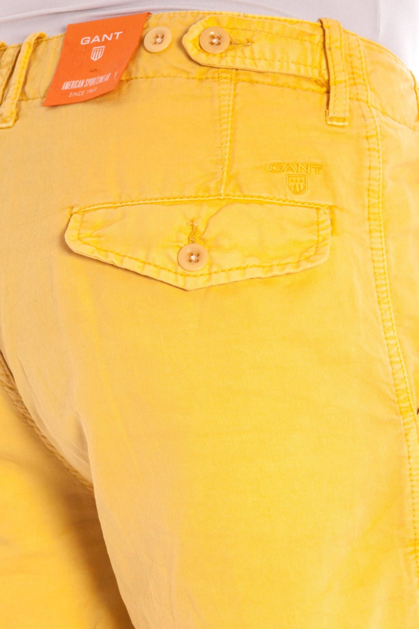 "GANT PANTALONE BERMUDA UOMO GIALLO"