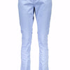 "GANT PANTALONE DONNA AZZURRO"