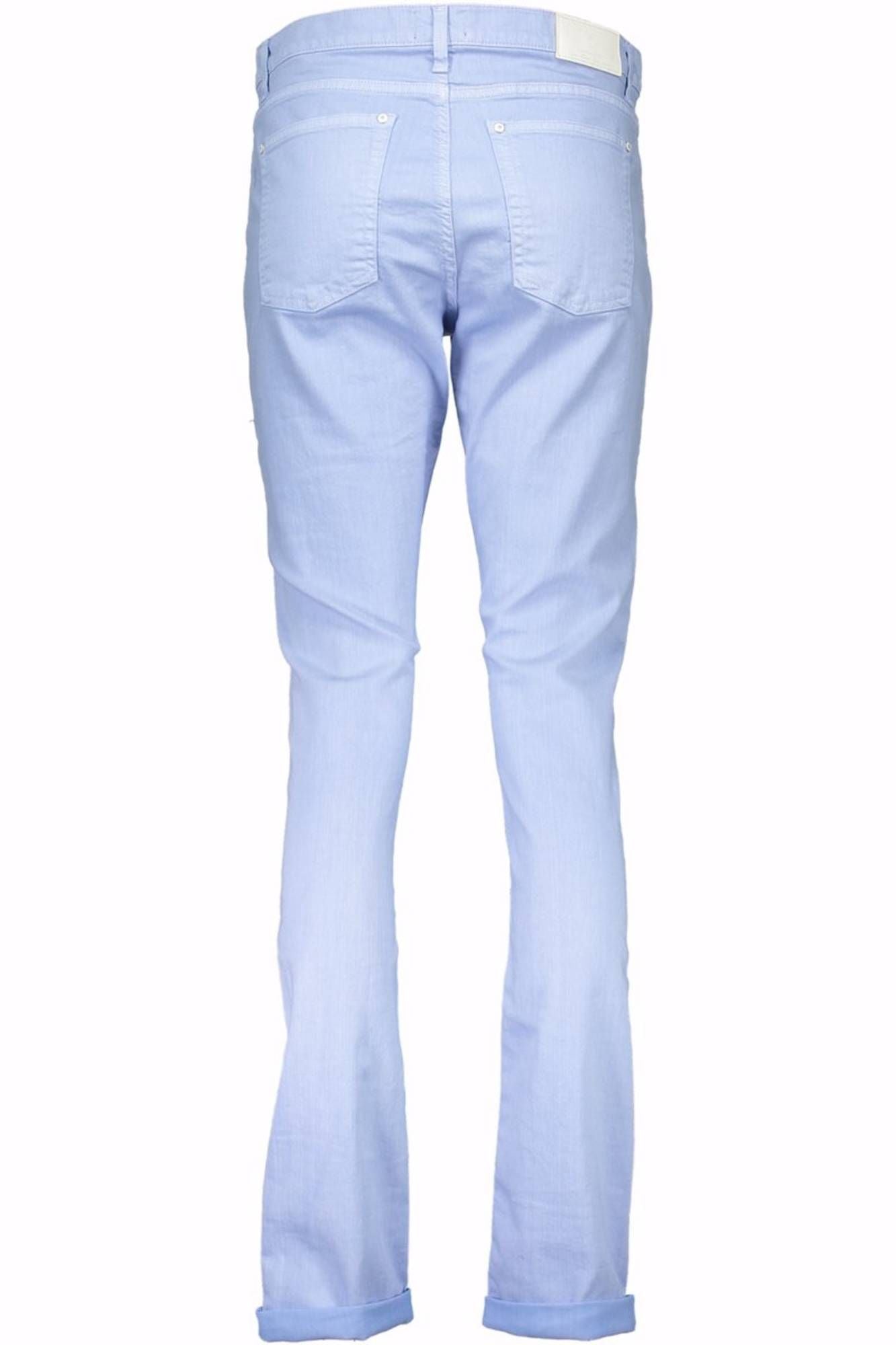 "GANT PANTALONE DONNA AZZURRO"