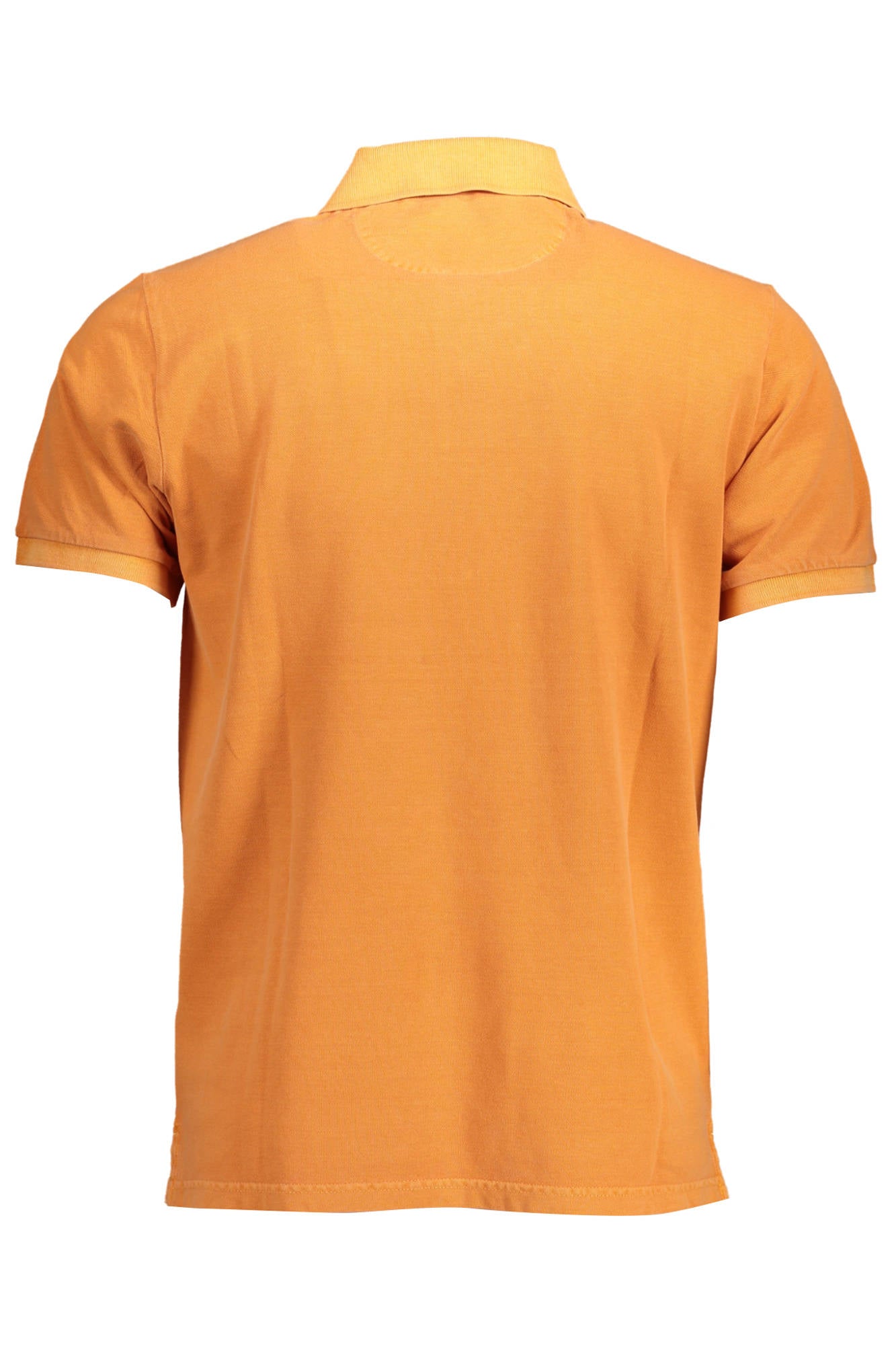 "GANT POLO MANICHE CORTE UOMO ARANCIO"