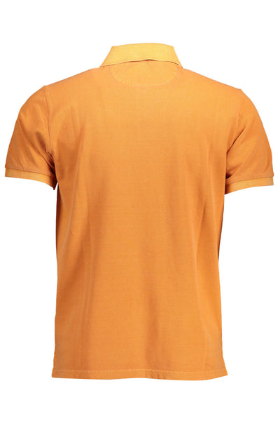 "GANT POLO MANICHE CORTE UOMO ARANCIO"