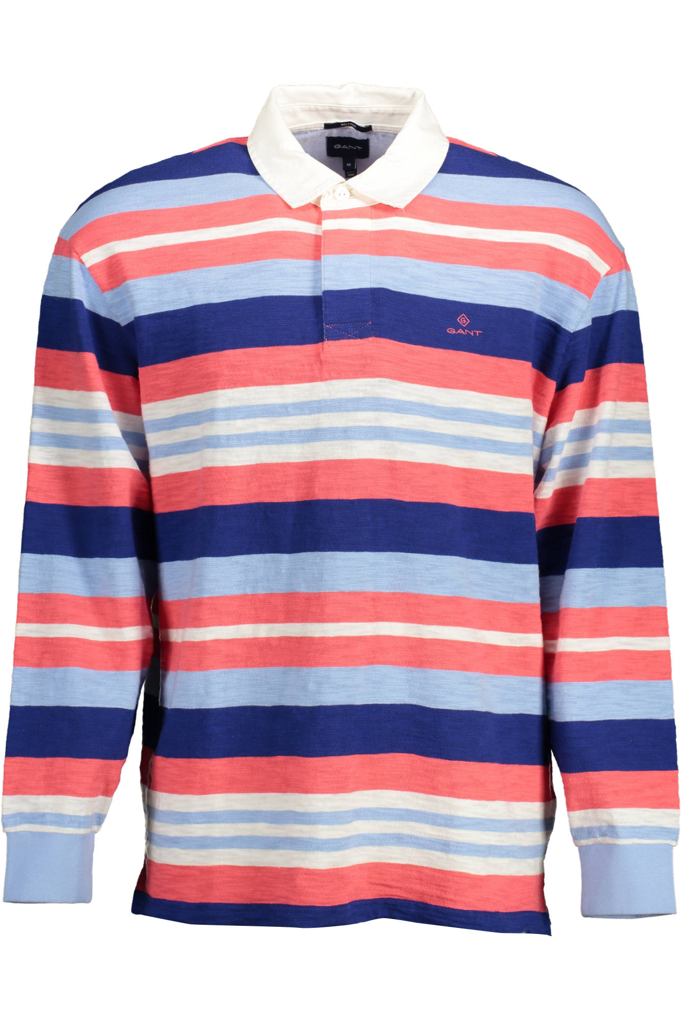 "GANT POLO MANICHE LUNGHE UOMO AZZURRO"