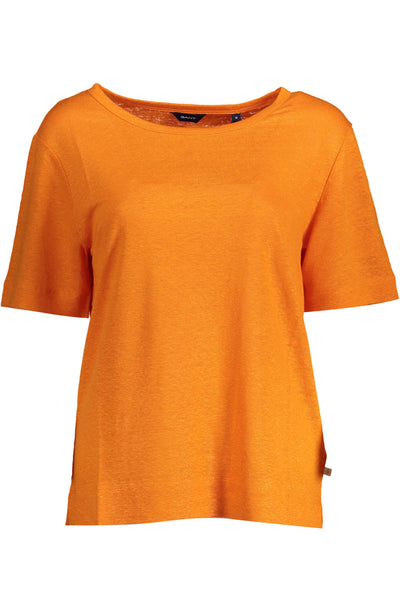 "GANT T-SHIRT MANICHE CORTE DONNA ARANCIO"