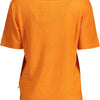 "GANT T-SHIRT MANICHE CORTE DONNA ARANCIO"