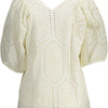 "GANT T-SHIRT MANICHE CORTE DONNA BIANCO"