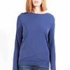 "GANT T-SHIRT MANICHE LUNGHE DONNA BLU"