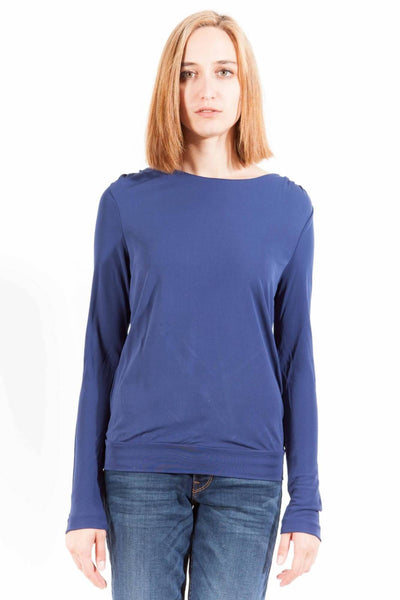 "GANT T-SHIRT MANICHE LUNGHE DONNA BLU"