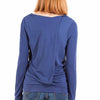 "GANT T-SHIRT MANICHE LUNGHE DONNA BLU"
