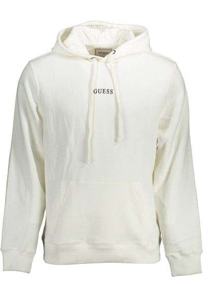 "GUESS JEANS FELPA SENZA ZIP UOMO BIANCO"