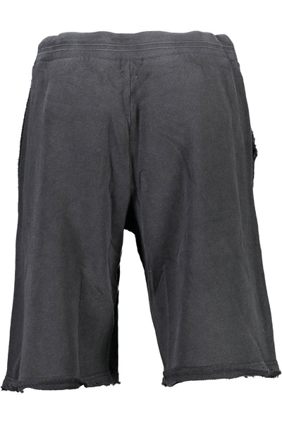 "GUESS JEANS PANTALONE BERMUDA UOMO NERO"