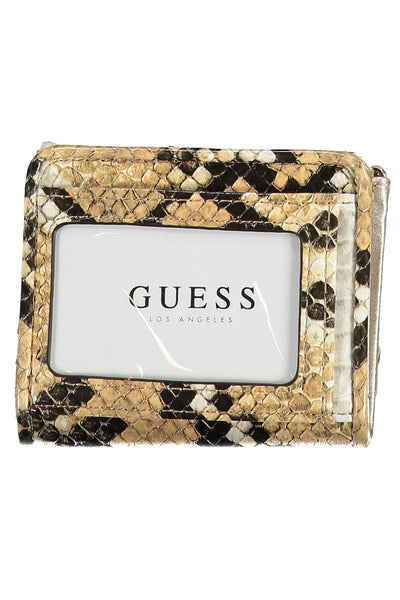 "GUESS JEANS PORTAFOGLIO DONNA BEIGE"
