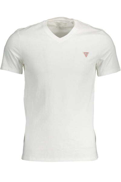 "GUESS JEANS T-SHIRT MANICHE CORTE UOMO BIANCO"