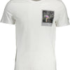 "GUESS JEANS T-SHIRT MANICHE CORTE UOMO BIANCO"