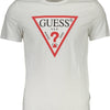 "GUESS JEANS T-SHIRT MANICHE CORTE UOMO BIANCO"
