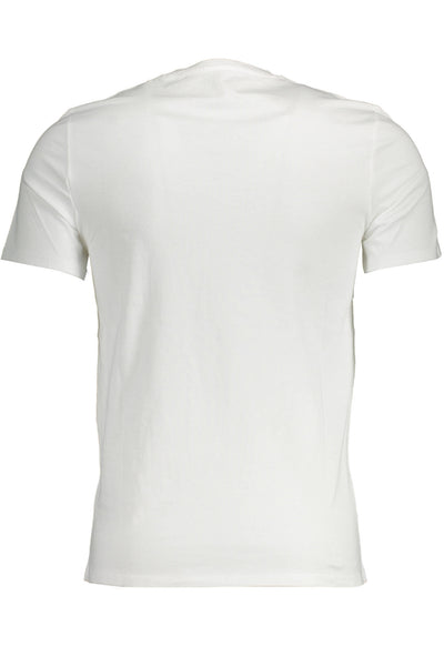 "GUESS JEANS T-SHIRT MANICHE CORTE UOMO BIANCO"