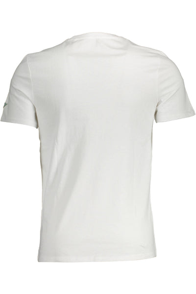 "GUESS JEANS T-SHIRT MANICHE CORTE UOMO BIANCO"