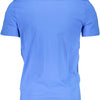 "GUESS JEANS T-SHIRT MANICHE CORTE UOMO BLU"