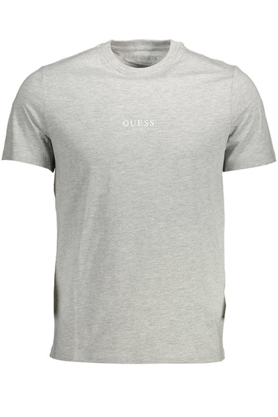 "GUESS JEANS T-SHIRT MANICHE CORTE UOMO GRIGIO"