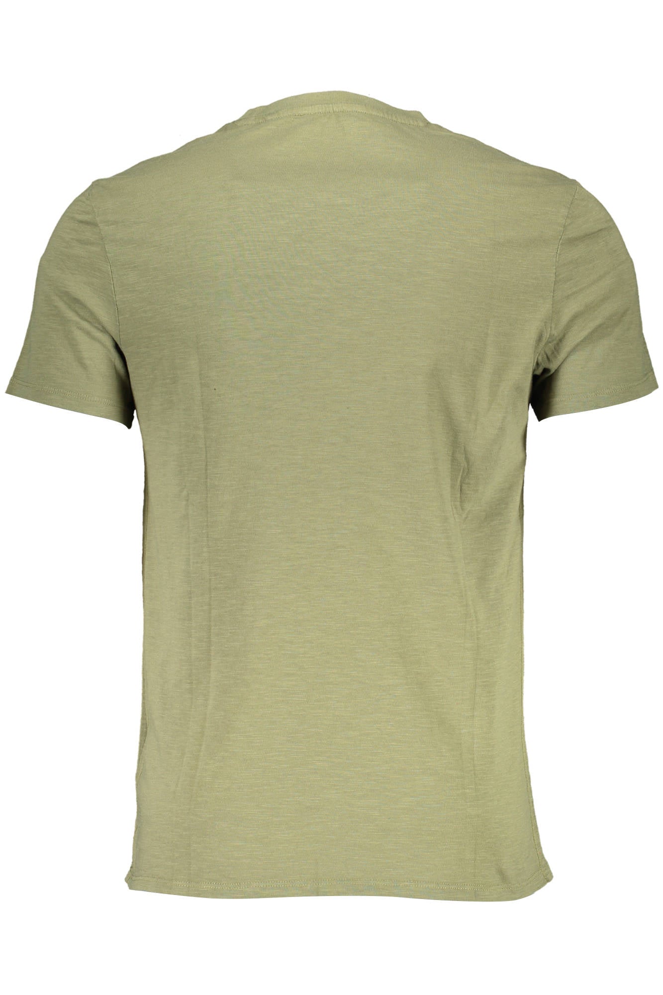"GUESS JEANS T-SHIRT MANICHE CORTE UOMO VERDE"