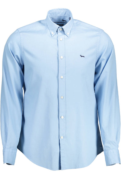 "HARMONT & BLAINE CAMICIA MANICHE LUNGHE UOMO AZZURRO"