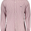 "HARMONT & BLAINE CAMICIA MANICHE LUNGHE UOMO VIOLA"