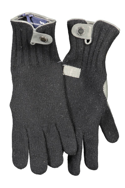 "HARMONT & BLAINE GUANTI UOMO NERO"