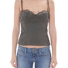 "JOHN GALLIANO TOP DONNA VERDE"