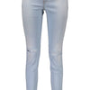 "JUST CAVALLI JEANS DENIM DONNA AZZURRO"
