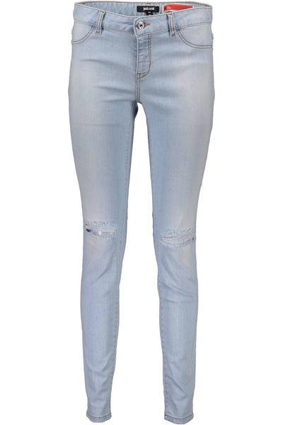 "JUST CAVALLI JEANS DENIM DONNA AZZURRO"