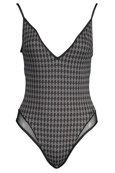 "KARL LAGERFELD BEACHWEAR COSTUME INTERO DONNA NERO"