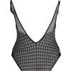"KARL LAGERFELD BEACHWEAR COSTUME INTERO DONNA NERO"