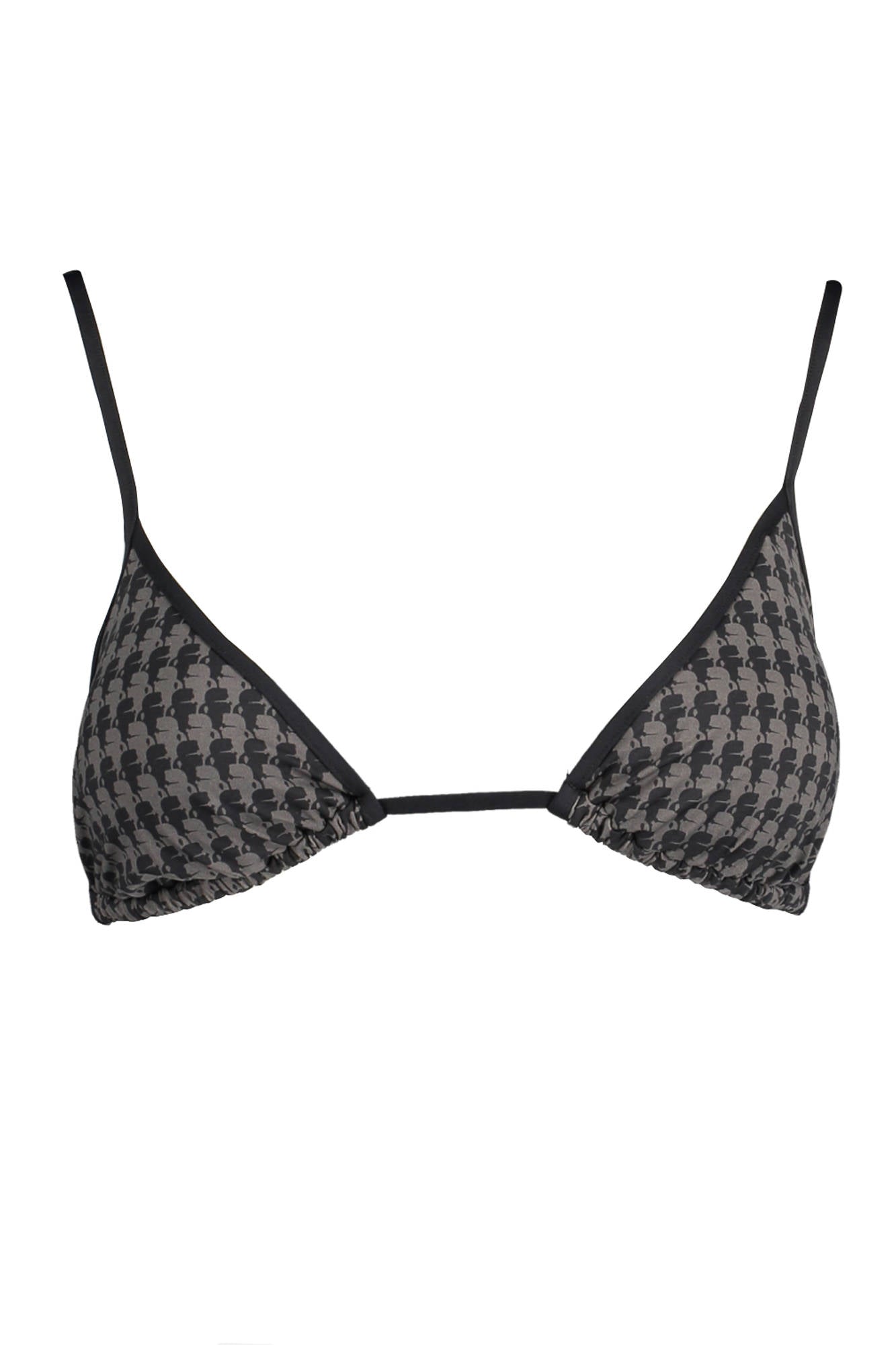 "KARL LAGERFELD BEACHWEAR COSTUME PARTE SOPRA DONNA NERO"