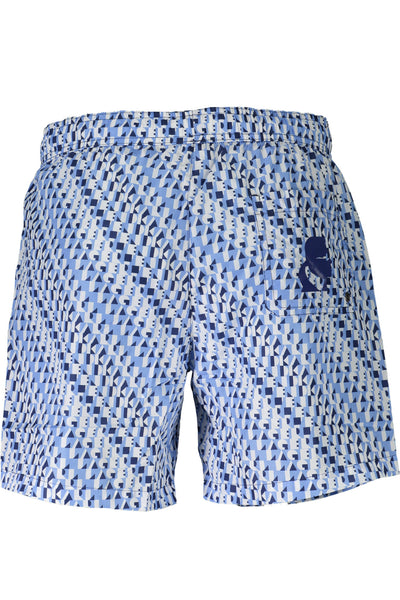 "KARL LAGERFELD BEACHWEAR COSTUME PARTE SOTTO UOMO AZZURRO"