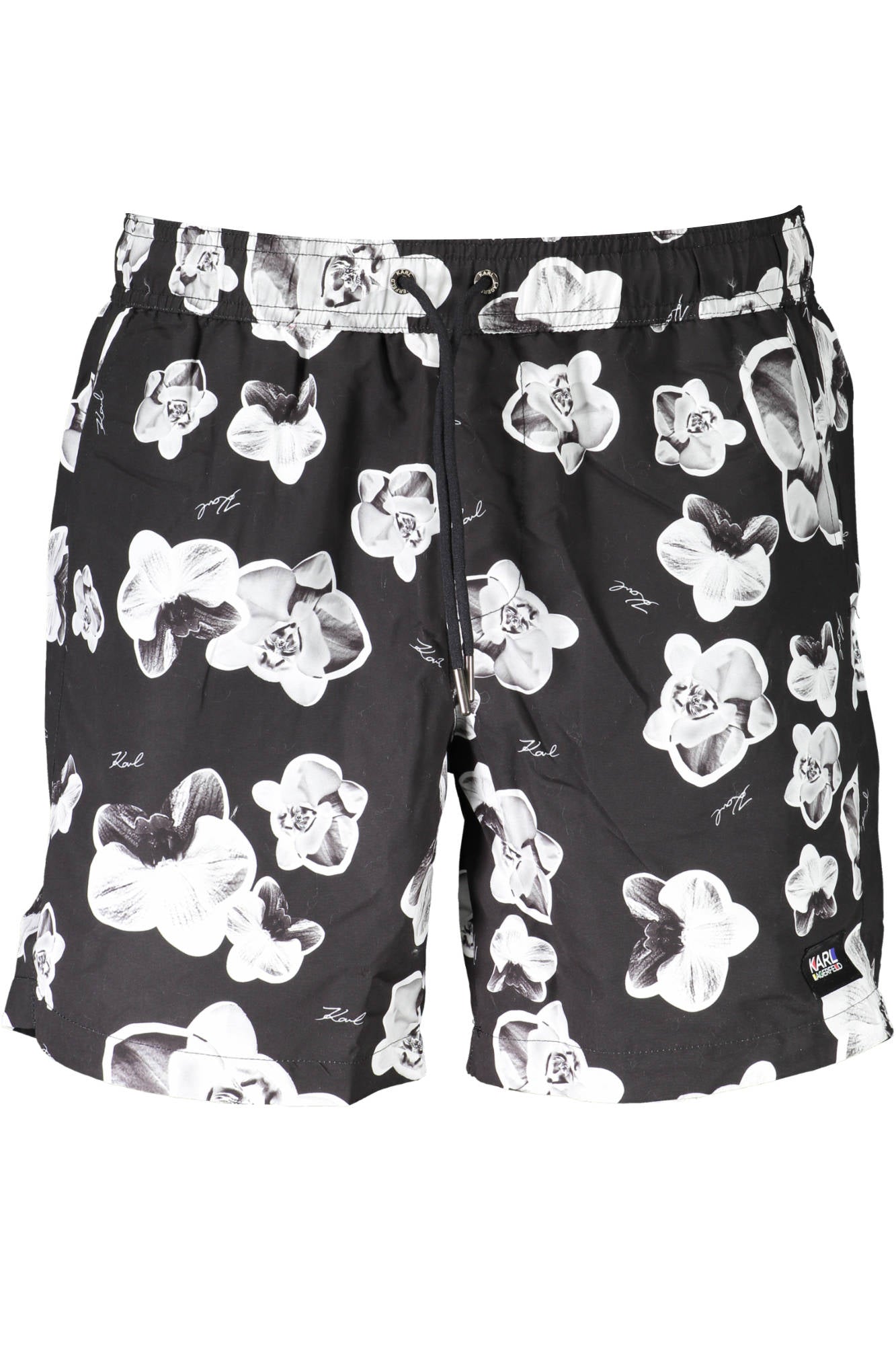"KARL LAGERFELD BEACHWEAR COSTUME PARTE SOTTO UOMO NERO"