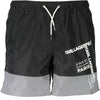 "KARL LAGERFELD BEACHWEAR COSTUME PARTE SOTTO UOMO NERO"