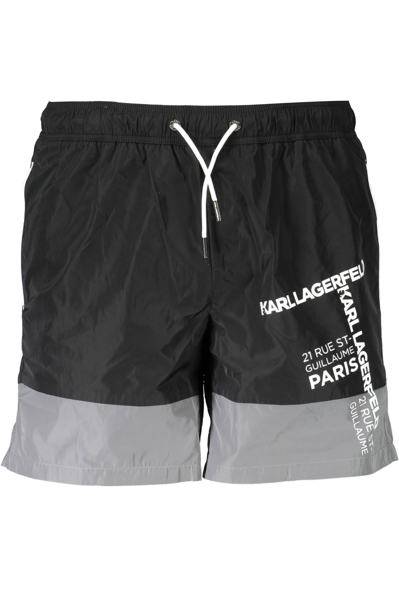 "KARL LAGERFELD BEACHWEAR COSTUME PARTE SOTTO UOMO NERO"
