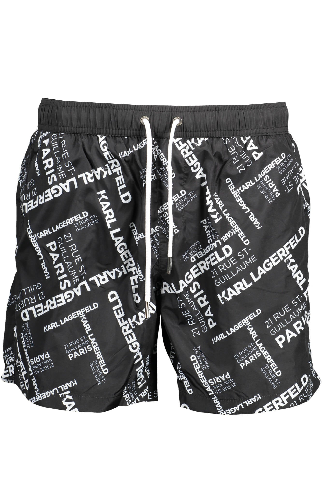 "KARL LAGERFELD BEACHWEAR COSTUME PARTE SOTTO UOMO NERO"