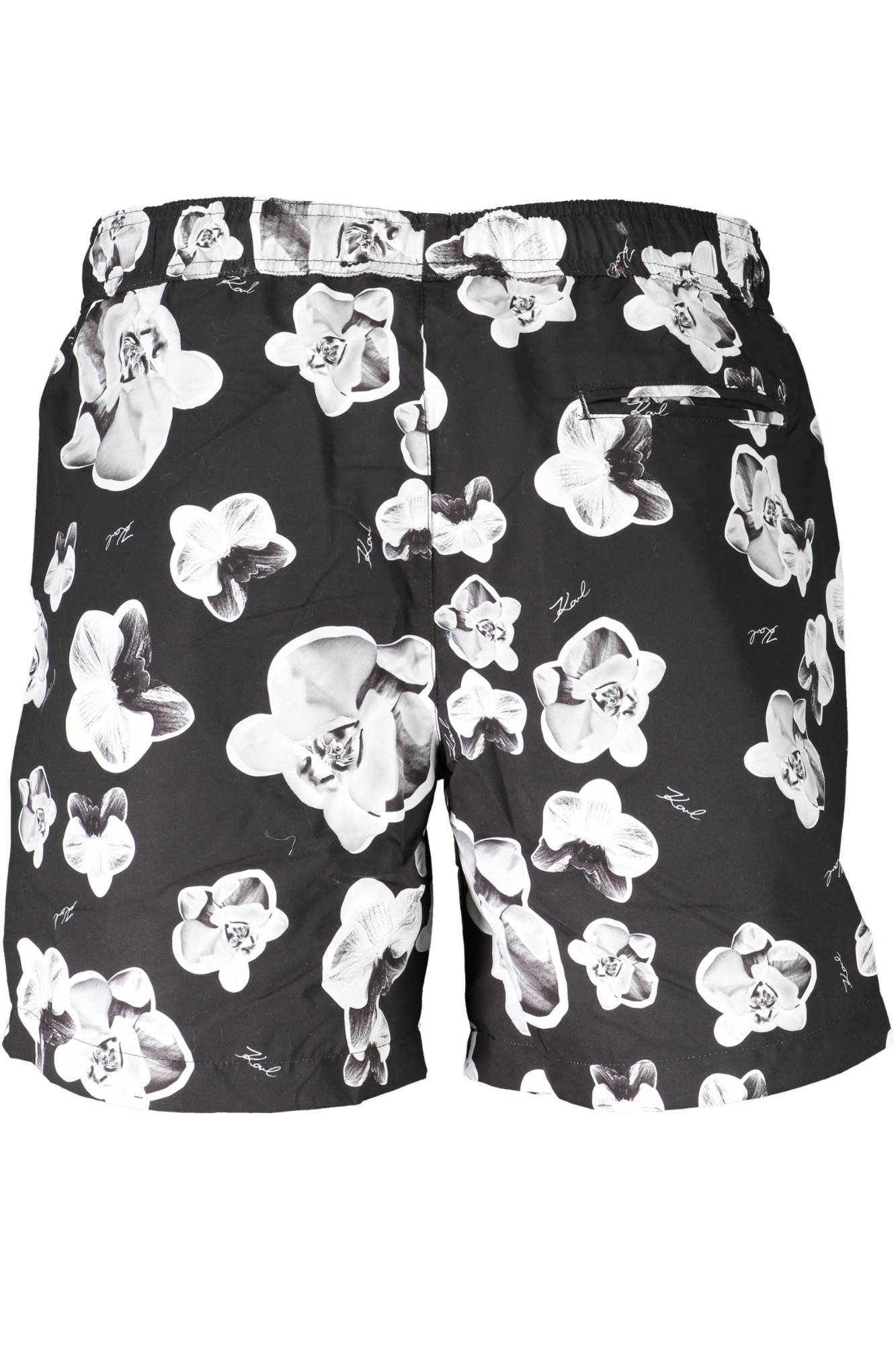 "KARL LAGERFELD BEACHWEAR COSTUME PARTE SOTTO UOMO NERO"