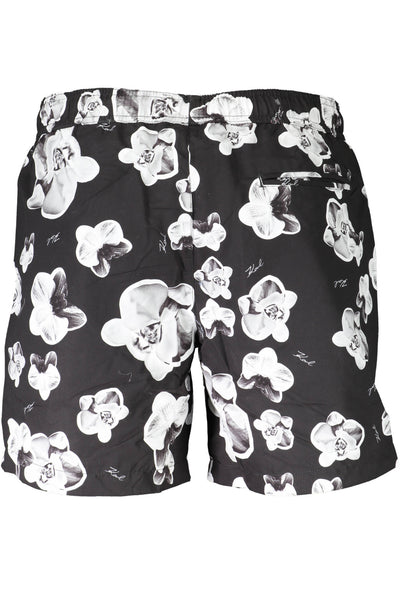 "KARL LAGERFELD BEACHWEAR COSTUME PARTE SOTTO UOMO NERO"