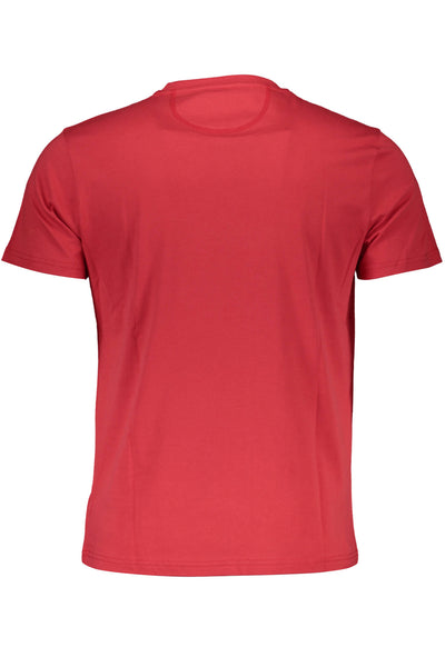 "LA MARTINA T-SHIRT MANICHE CORTE UOMO ROSSO"