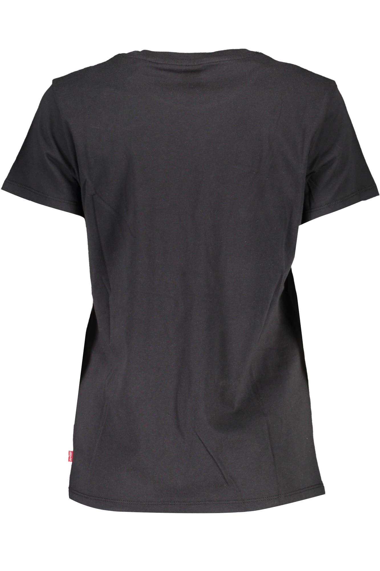 "LEVI'S T-SHIRT MANICHE CORTE DONNA NERO"