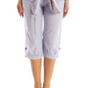 "MURPHY&NYE PANTALONE BERMUDA DONNA VIOLA"