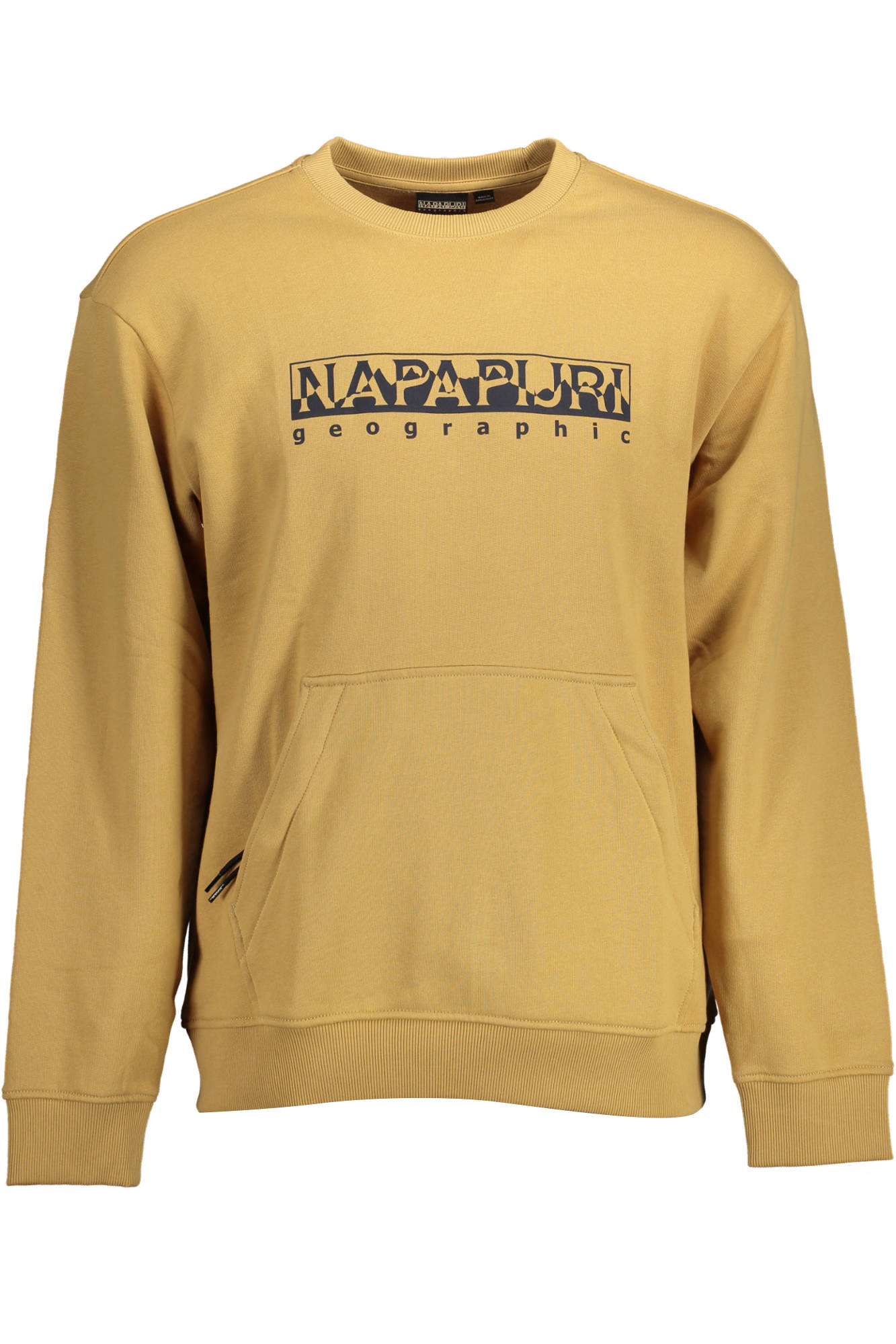 "NAPAPIJRI FELPA SENZA ZIP UOMO BEIGE"