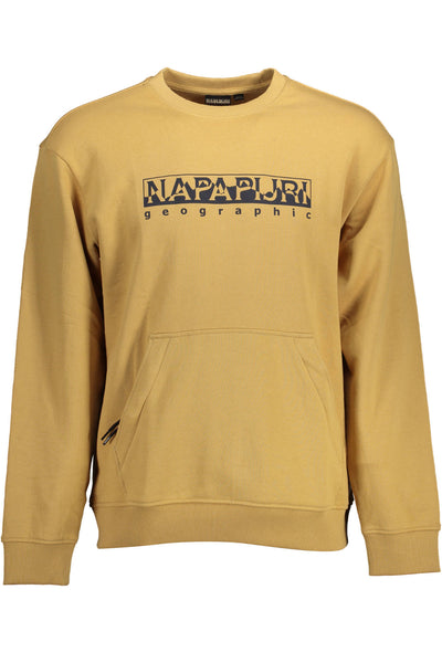 "NAPAPIJRI FELPA SENZA ZIP UOMO BEIGE"