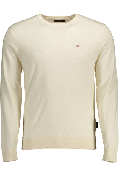 "NAPAPIJRI MAGLIA UOMO BEIGE"